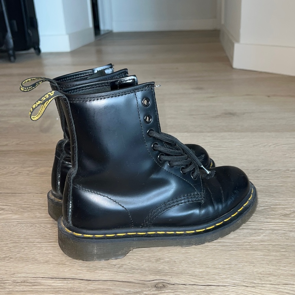 Dr. Martens 1460 Smooth Leather Lace Up Boots